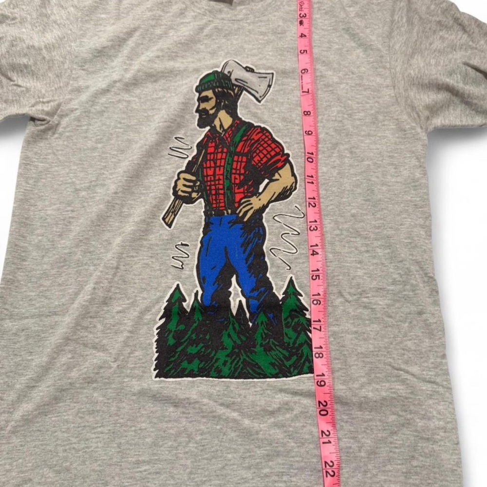 Fruit of the Loom Gray Tee - Picture 4 of 5